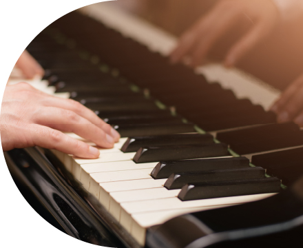 自宅にあるピアノ